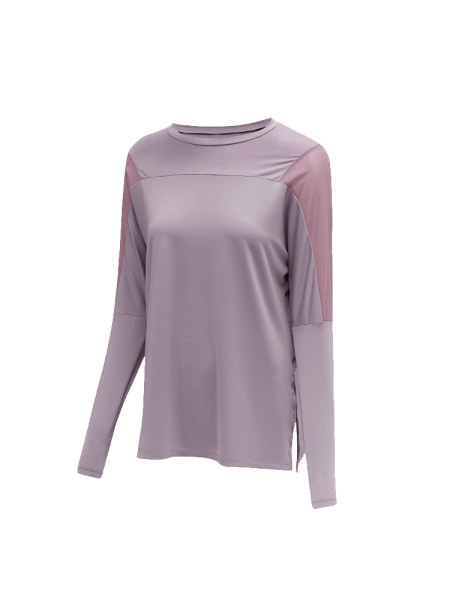 Gyorsan száradó anyagból készült női blúz - széles modell