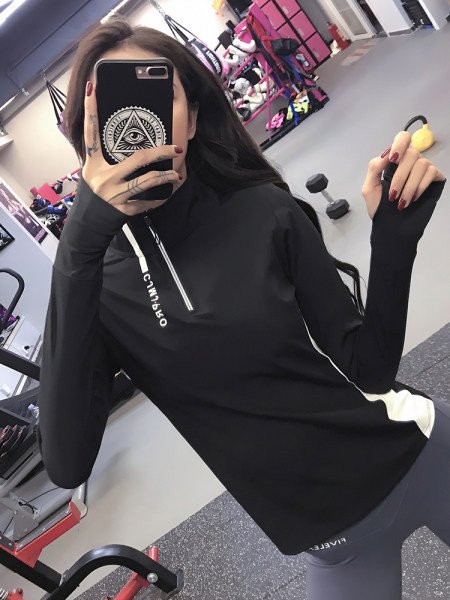 Γυναικεία μπλούζα με φερμουάρ