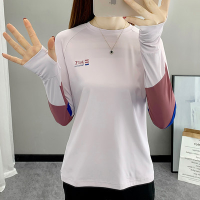 Sporta blūze no ātri žūstoša auduma sievietēm