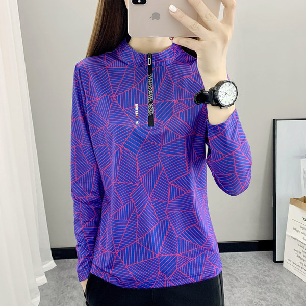 Спортна дамска блуза в четири цвята 