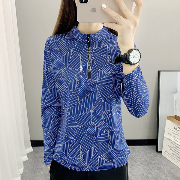 Спортна дамска блуза в четири цвята 