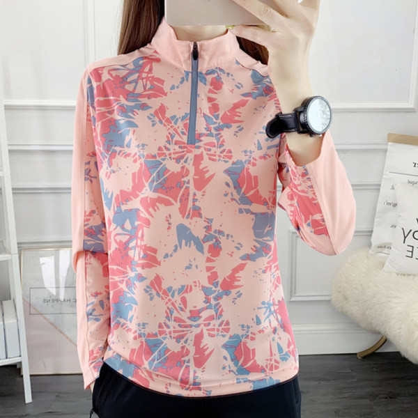 Sieviešu ikdienas blūze ar rāvējslēdzēju