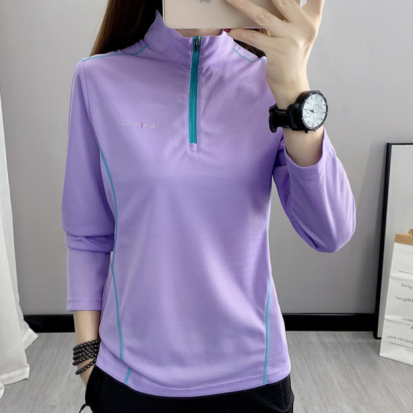 Sportska ženska bluza sa patentnim zatvaračem - više boja