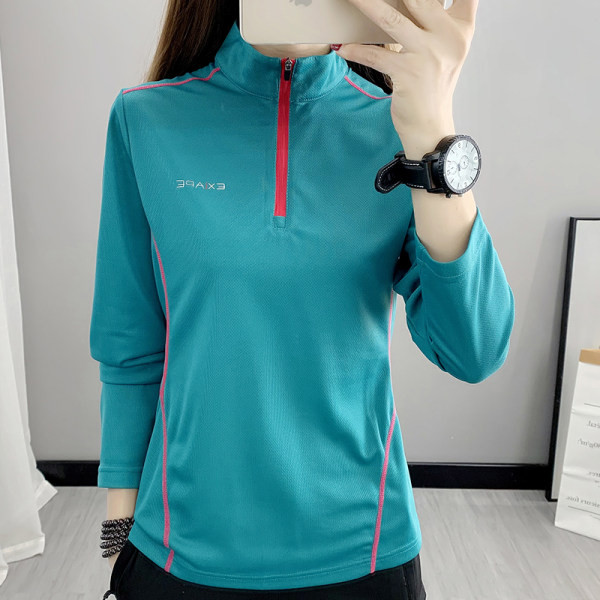 Sportska ženska bluza sa patentnim zatvaračem - više boja