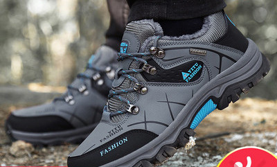 Vīriešu pārgājienu apavi ar oderi