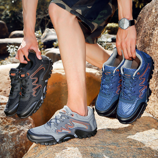 Vasaras pārgājienu apavi ar tīkliem