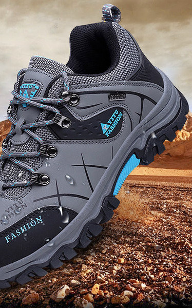 Vīriešu ūdensizturīgi pārgājienu zābaki