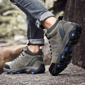 Vīriešu ziemas pārgājienu zābaki ar šņorēm