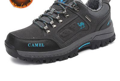 Ikdienas ziemas pārgājienu zābaki ar šņorēm vīriešiem un sievietēm