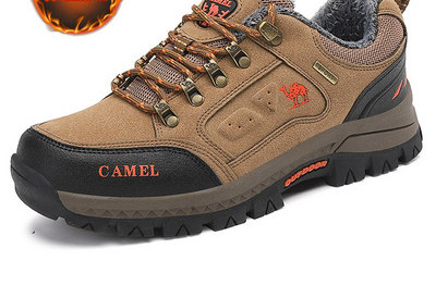 Ikdienas ziemas pārgājienu zābaki ar šņorēm vīriešiem un sievietēm