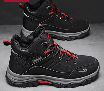 Ūdensizturīgi eko ādas pārgājienu zābaki ar šņorēm