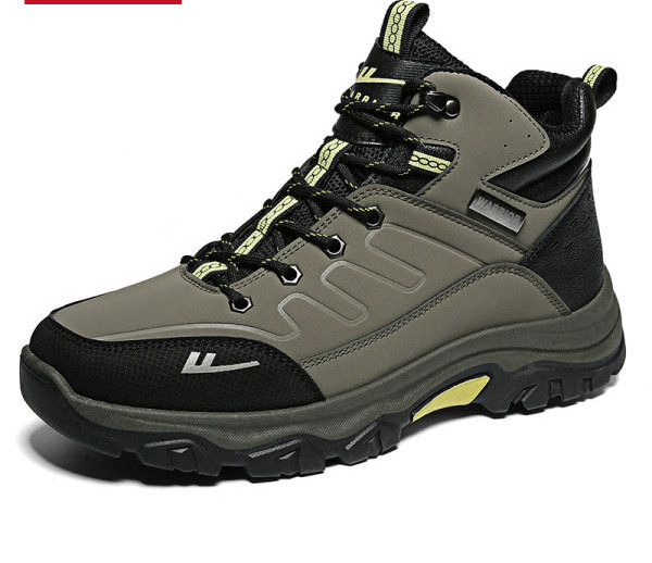 Ūdensizturīgi eko ādas pārgājienu zābaki ar šņorēm