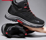 Ανδρικά χειμερινά παπούτσια με κορδόνια από οικολογικό δέρμα