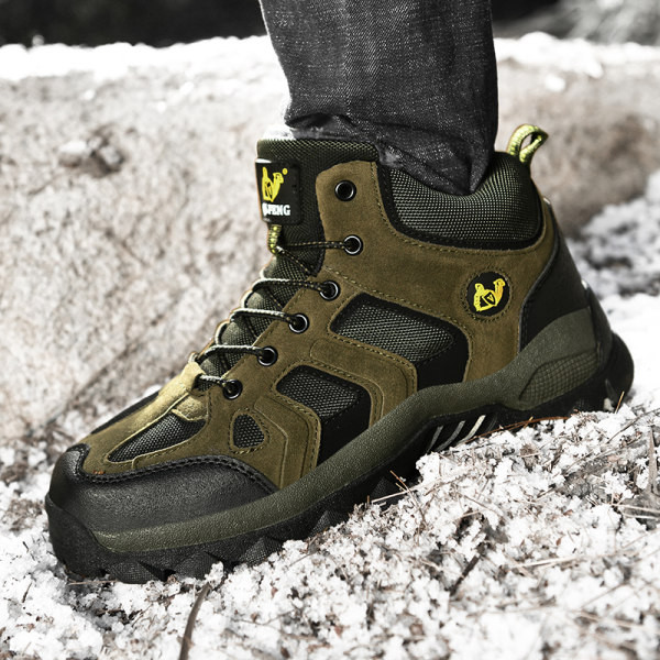 Jauna modeļa pārgājienu zābaki ar biezu samta oderi vīriešiem