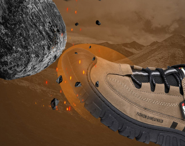 Vīriešu pārgājienu zābaki ar šņorēm