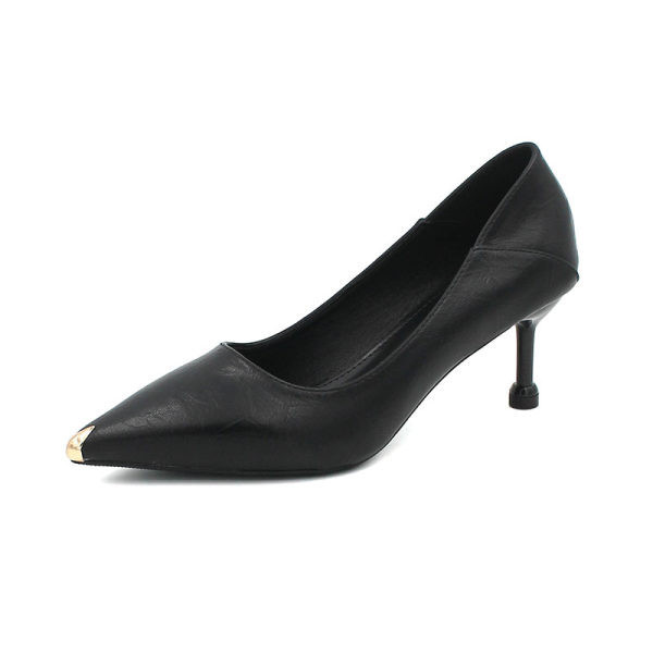 Μυτερά γυναικεία παπούτσια με ψηλό τακούνι 3εκ