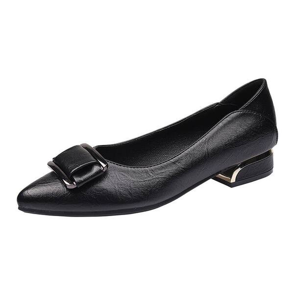 Moteriški laisvalaikio batai su smailia sagtimi