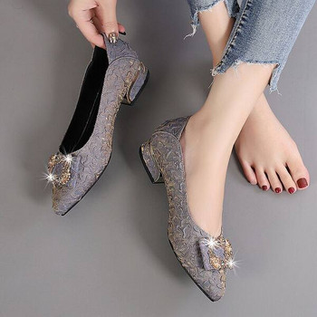 Κομψά γυναικεία παπούτσια - με πέτρες
