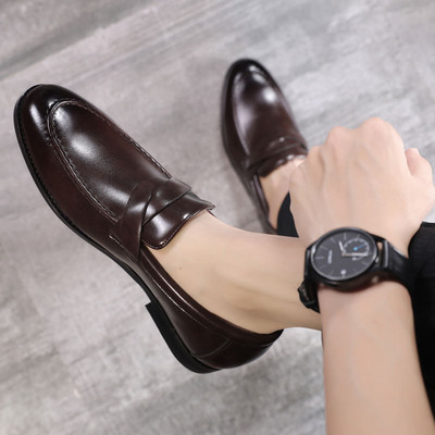 Muške cipele od eko kože - crne i smeđe