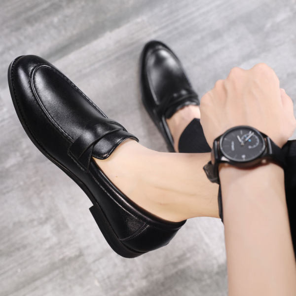 Muške cipele od eko kože - crne i smeđe