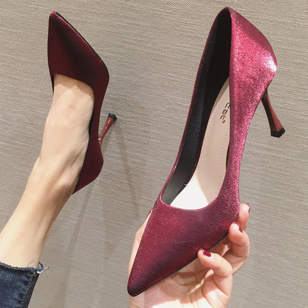 Sieviešu eleganti apavi - ar augstu papēdi