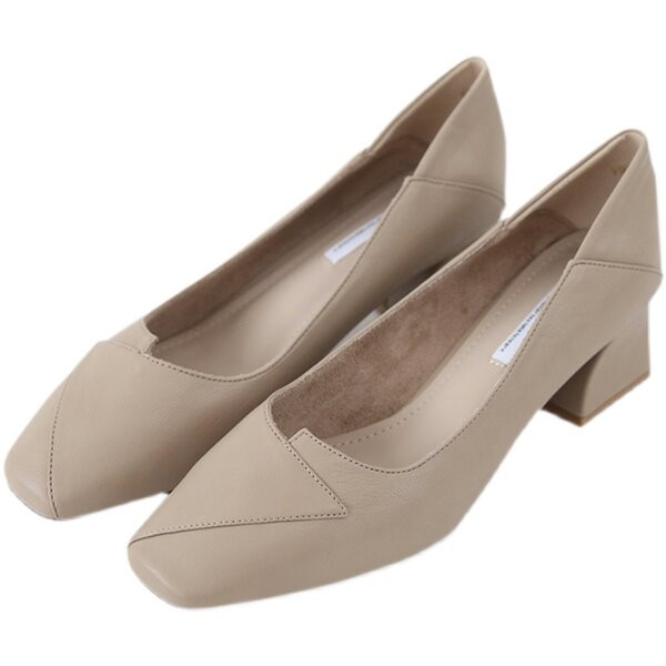 Sieviešu modernas kurpes ar biezu kvadrātveida papēdi 4,5cm