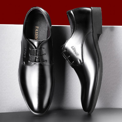 Vyriški juodi odiniai suvarstomi batai