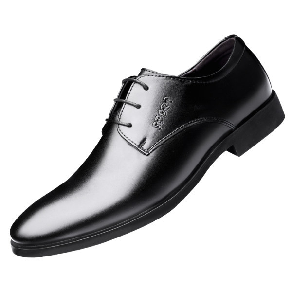 Vyriški juodi odiniai suvarstomi batai