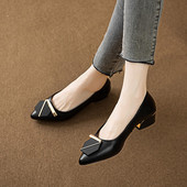 Casual γυναικεία παπούτσια με τετράγωνο τακούνι 3cm