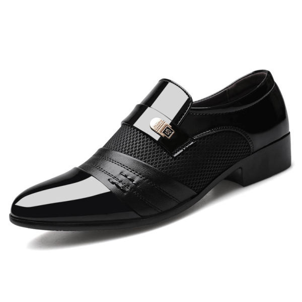 Eleganti lakādas apavi divās krāsās