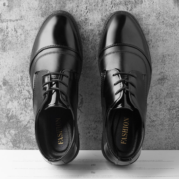 Modes ādas šņorējamas kurpes vīriešiem