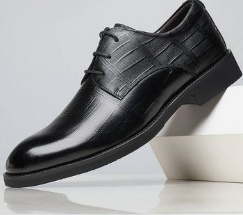 Официални мъжки обувки от еко кожа различни модели
