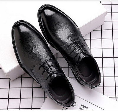 Eko bőrből készült férfi formális cipő, többféle modell