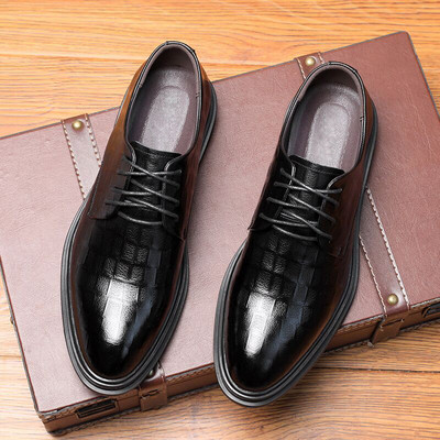 Férfi formális bőrcipő