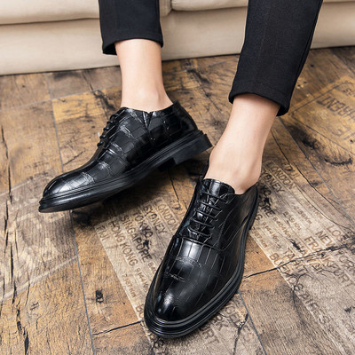 Férfi formális bőrcipő