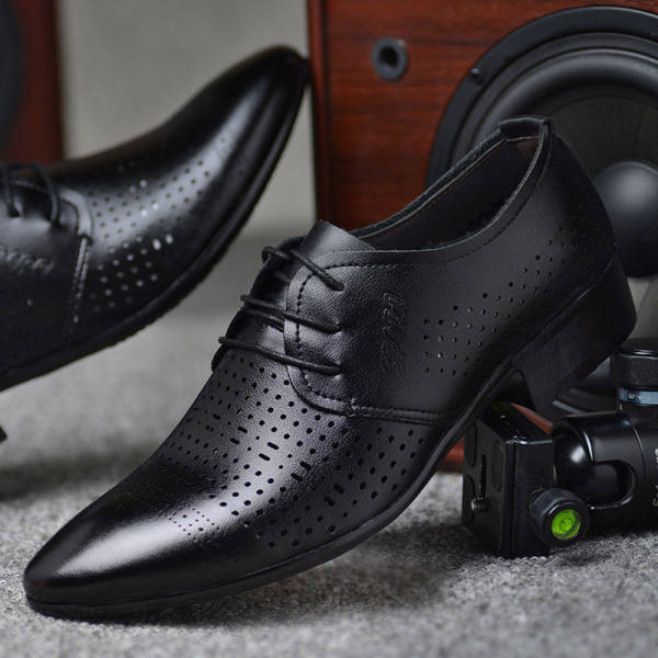 Svinīgi apavi no eko ādas smaila modeļa