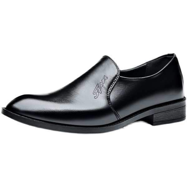 Vīriešu ādas apavi - tīrs modelis