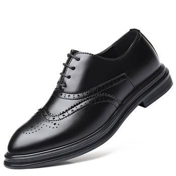 Мъжки официални обувки- от еко кожа