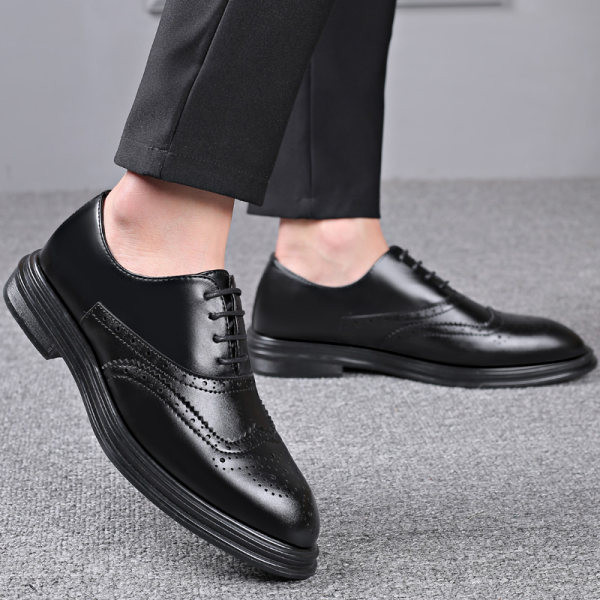 Vīriešu formālie apavi - izgatavoti no eko ādas