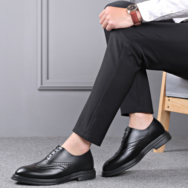 Vīriešu formālie apavi - izgatavoti no eko ādas