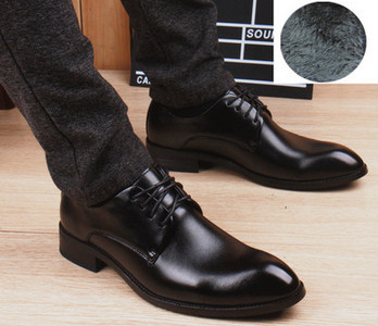 Vīriešu formālie apavi no eko ādas - ar šņorēm