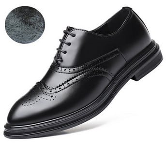 Vīriešu elegantie apavi - izgatavoti no eko ādas