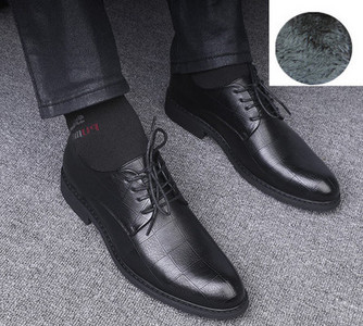 Modes vīriešu smailas kurpes no eko ādas