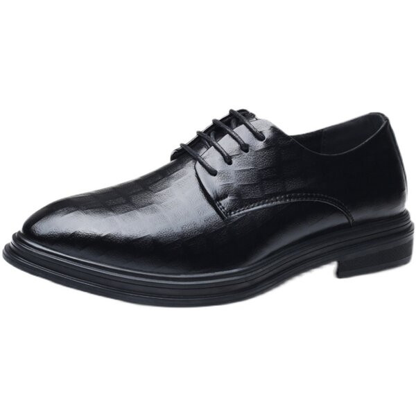 Vīriešu formālie apavi no eko ādas ar apdruku