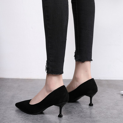 Ženske cipele na špic sa visokom petom 6cm