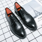 Svečane muške cipele na pertlu - eko koža