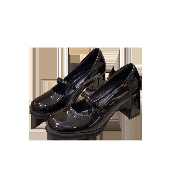 Sieviešu lakādas augstpapēžu kurpes