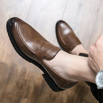 Мъжки ежедневни обувки в два цвята 