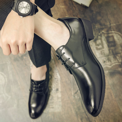 Vīriešu apavi - ar šņorēm divās krāsās