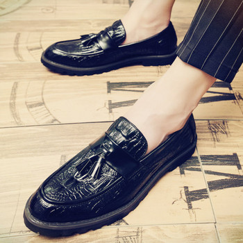 Официален модел мъжки обувки от еко кожа